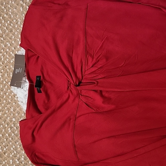 J. Jill Silky Red Blouse - Picture 4 of 11